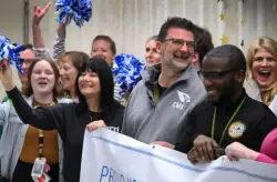 'I didn't see this coming': Wheaton teacher surprised with Golden Apple Award