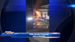 3 hospitalized after fire erupts from apartment in Hollywood