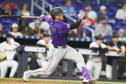 Hunter Goodman homer lifts Rockies over Marlins, snaps 22-series losing streak