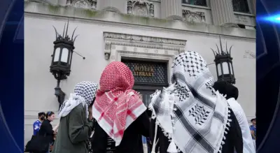 Multiple people in custody after pro-Palestinian demonstration at Columbia University library