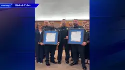 Hialeah officers rescue blind elderly man found lying face down in canal
